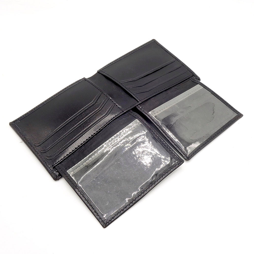 Men Leather Wallet | 2 Transparent Pocket