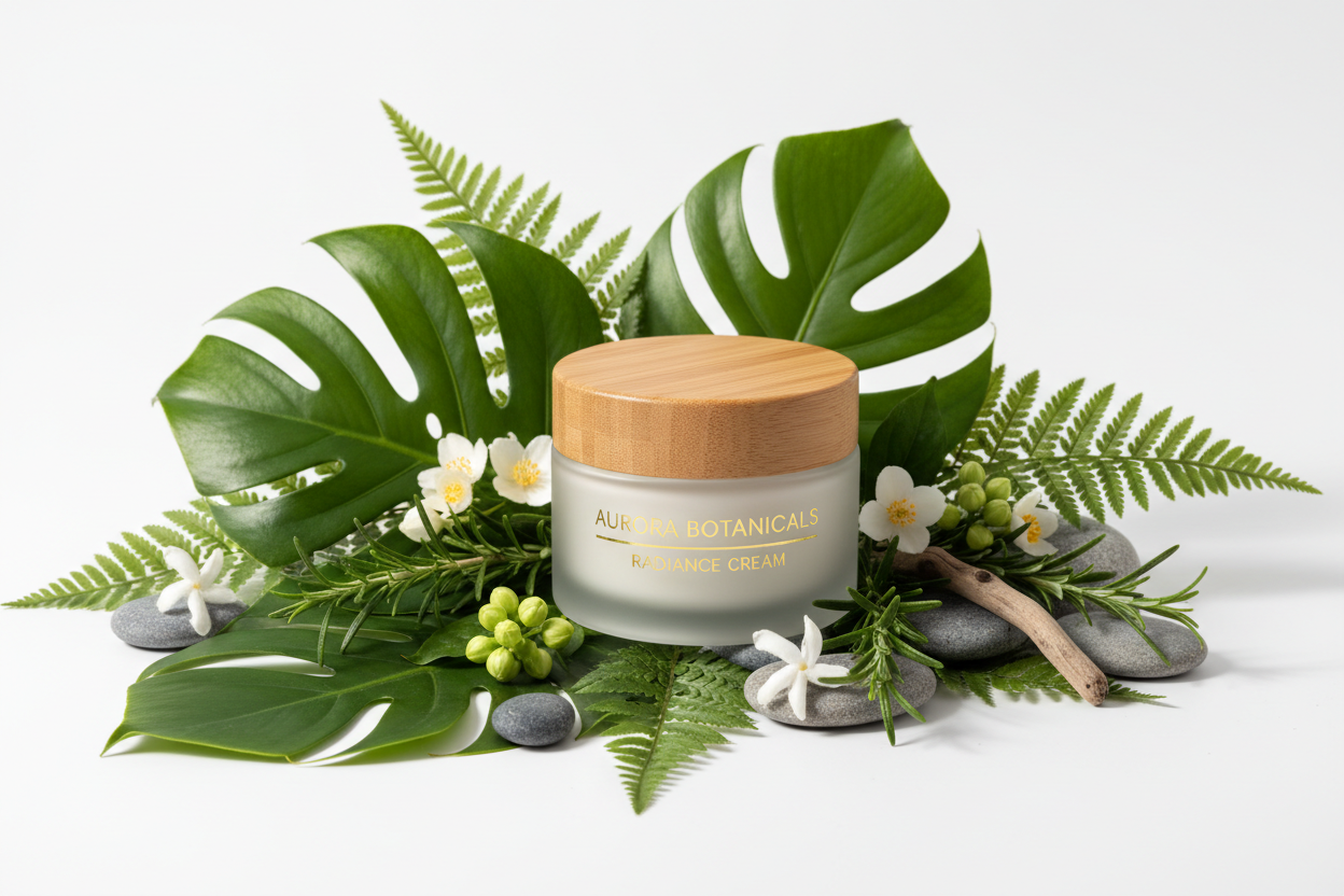 Natural Skincare Cream with Botanicals